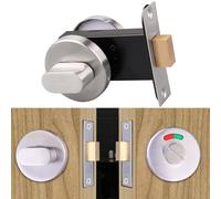 Bullone Privacy Lock Verde Rosso Indicatore Divisorio Thumbturn WC Bagno