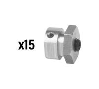 Elvedes Nexus 4/7/8 Bolt 15 Units Trasparente Silver