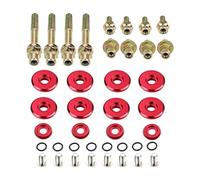 Bullone rondella coperchio motore a basso profilo, for Honda, for Acura, for serie B, B16, B18, B20, ferramenta da corsa(Red)
