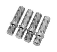 Bullone ruota cerchioni Bulloni Prigionieri Ruota Da 4 Pezzi | Dadi bulloni kit prigionieri della ruota auto lunghi M12x1,5 50 mm(4.8X1.3X1.3CM)