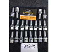 Bullone Ruota Conico per Cerchi in Lega M12x1,50 L25 Chiave 17 Acciaio 10.9