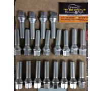 Bullone Ruota Conico per Cerchi in Lega M14x1,25 L40 Chiave 17 Acciaio 10.9
