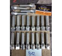 Bullone Ruota Conico per Cerchi in Lega M14x1,50 L50 Chiave 17 Acciaio 10.9