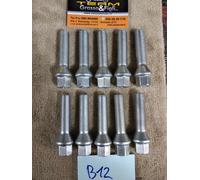 Bullone Ruota Conico per Cerchi in Lega M14x1,50 L50 Chiave 17 Acciaio 10.9