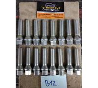 Bullone Ruota Conico per Cerchi in Lega M14x1,50 L50 Chiave 17 Acciaio 10.9