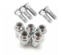 Bullone Ruota per Auto per Chrysler 300C, Set di Dadi e bulloni per mozzo Ruota, Set di prigionieri e Dadi in Acciaio Inossidabile, OE 06509873AA