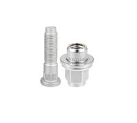 Bullone Ruota per Auto per Jaguar F-Type 2013-2019 e S-Type 1999-2009 M12-1.5 1 pz Set di bulloni e Dadi per prigionieri Ruota Bulloni Auto OE C2C35294010