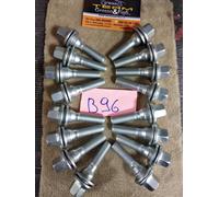 Bullone Ruota Piatto Con Rondella per Cerchi in Lega 12x1,25 L 50 Chiave 17
