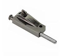 Bullone scorrevole for porta Chiavistello a scrocco in lega di zinco for porte primarie-secondarie e composite for la privacy Porte in legno(Black)