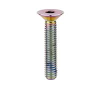 Bullone superiore for serie sterzo for bicicletta M6*30/35mm, filettatura completa, testa esagonale M4, viti di fissaggio for attacco manubrio MTB BMX, componenti for bici(M6X30 Radiant 1PC)