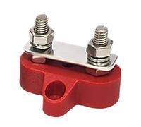 Bullone Terminale - Barra Omnibus Terminale, Blocco Distribuzione Energia Automotive | Perni Terminali Barra Omnibus 12-48 V, Morsettiera Batteria M6/M8, Omnibus Codice Colore Per Attrezzature