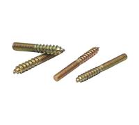 bulloni a doppia testa, Vite a doppia testa M4-M8, bullone di fissaggio autofilettante for legno e metallo, fissaggio for mobili(M4x25 30PCS)