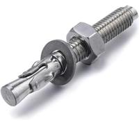 Bulloni a espansione, bulloni di ancoraggio, Bulloni di ancoraggio ad espansione M6 M8 in acciaio inossidabile 304 for la riparazione di ascensori for auto, diverse misure(M6*100[3pcs])