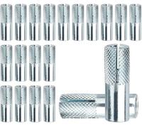 Bulloni a espansione, bulloni di ancoraggio, Threaded Expansion Anchor Bolts With Screw Nuts And Sleeve Multiple Sizes Pack Of 5(M8/20 Pieces)