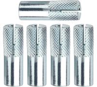 Bulloni a espansione, bulloni di ancoraggio, Threaded Expansion Anchor Bolts With Screw Nuts And Sleeve Multiple Sizes Pack Of 5(M12/5 Pieces)