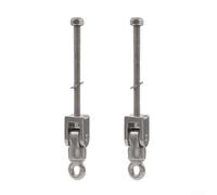 Bulloni a gancio per altalena in acciaio inox resistente, confezione da 2 per sacchi di sabbia, yoga e amache