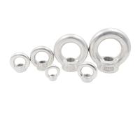 Bulloni a occhiello a vite Dadi ad occhiello in acciaio inossidabile/Viti Bulloni anello M4 M5 M6 M8 M10 M12 M14 M16 M18 M20 M24 M27 M30(Ring Nut,M5)