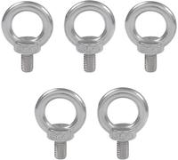 Bulloni a occhiello con dadi, bullone di sollevamento in acciaio inossidabile da 5 pezzi M6X40Mm-M6X80Mm, vite allungata for attrezzature di sollevamento motori(M6X70Mm)
