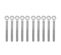 Bulloni a Occhiello in Acciaio Inossidabile 10 Pezzi Viti a Occhiello M6x60 Ganci a Occhiello Strumenti per il Serraggio di Strumenti Hardware di Collegamento