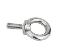 Bulloni a occhiello per sollevamento, Bullone a occhiello di sollevamento in acciaio inossidabile 304 marino, 1-5 pezzi, dimensioni multiple(M6x30-2pcs)
