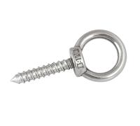 Bulloni a occhiello per sollevamento, Bullone ad occhiello di sollevamento in acciaio inossidabile 304 M4-M16 Confezione assortita di viti for ganci for ghiera ad occhiello(M10x60mm 2pcs)
