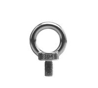 Bulloni a occhiello per sollevamento, Bulloni a occhiello di sollevamento in acciaio inossidabile 304 M3/M4/M5/M6/M8/M10/M12/M14 1-2 pezzi(Eye Bolt,Size M5 2pcs)