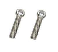 Bulloni a occhiello per sollevamento, Bulloni a occhiello di sollevamento oscillante M8 M10 Acciaio inossidabile 304 25-150 mm(M10,3Pieces 80mm)