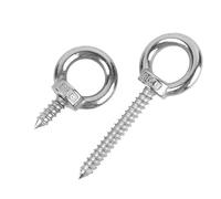 Bulloni a occhiello per sollevamento, Golfari di sollevamento autofilettanti in acciaio inossidabile 304 di varie dimensioni(M10x30mm-1pcs)