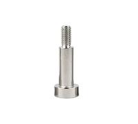 Bulloni a spalla, 1/5 pezzi M3 M4 M5 M6 M8 M10 M12 Bullone a vite con cuscinetto a rulli a spalla esagonale in acciaio inossidabile 304 A2 (Colore : 6mm, Dimensioni : 2pcs 6-M5)(5 M4,45mm)