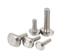 Bulloni a T Bulloni in acciaio inossidabile M5-M12 Viti for piastra di pressione tipo T Guide con scanalatura a Teste a martello rettangolari a(70mm,M10-1PCS)