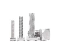 Bulloni a testa quadrata in acciaio inossidabile M4 M5 M6 M8 M10 M12 304 GB35 Lunghezza 8 10 12 16 20 25 30 35 40 45 50 55 60 70 80 90 100 mm(M12x70mm (1pcs))