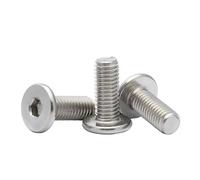 Bulloni a testa svasata, 304 Stainless Steel Hex Socket Screw M2.5 M3 3-30mm Pack Of 20(18mm,M2.5 (20pcs))