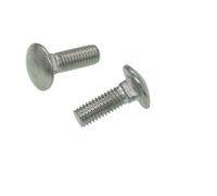 Bulloni a testa tonda con collo quadrato in acciaio inossidabile 304 Vite for carrozza a testa tonda con collo quadrato M3 M4 M5 M6 M8 M10 M12(35mm,M4 (20PCS))