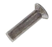 Bulloni a testa tonda, Rivetti solidi a testa piatta, diametro metrico liscio M5 X 8mm-40mm, elementi di fissaggio a percussione, 30 pezzi(M5 x 30mm)