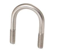 Bulloni a U in acciaio inossidabile 304 for serraggio e supporto di tubi Filettatura M16 da 48 a 630 mm lunghezza(M16*273)