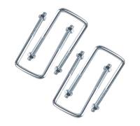 Bulloni a U quadrati in acciaio inossidabile 304 | Argento M6x80-105x110-150mm Edificio, Connessione meccanica, Veicoli, Navi(M6*82*120)