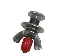 Bulloni a vite a farfalla con piastra posteriore per immersioni, pc, dadi ad alette in acciaio inossidabile 316 per le ali della ciambella subacquea, resistenti alla corrosione, subacquei e uso