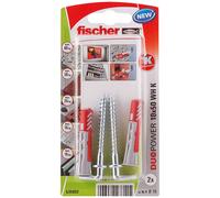 Bulloni ad anello Fischer DuoPower 535002 Tacchetti 2 Unità Ø 10 x 50 mm