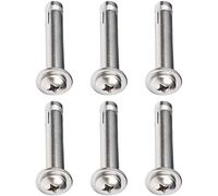 Bulloni ad espansione, 3 pezzi, bulloni a vite ad espansione Bullone di ancoraggio con manicotto a a testa cilindrica in acciaio inossidabile D(M8x80)