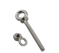 Bulloni ad espansione con ancoraggio, Bullone ad occhiello filettato in acciaio inossidabile 316 con espansione della spalla, viti esagonali lunghe, bulloni M6, M8, M10 (60-100 mm)(M10*100)