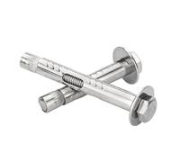 Bulloni ad espansione esagonali, Bullone di ancoraggio in calcestruzzo ad espansione interna esagonale esterno M6-M12 in acciaio inossidabile 304(40mm,M6(1pcs)