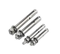 Bulloni ad espansione in acciaio inossidabile 304, 3 pezzi, dadi esagonali e bulloni di ancoraggio(M6x70)