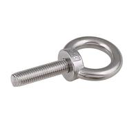 Bulloni ad occhiello con anello di sollevamento, Lifting Eye Bolt 304 Stainless Steel M3-M24 1/3/5 Pcs For Cable Rope(3pcs,M20x50)