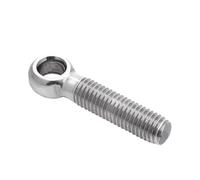 Bulloni ad occhiello in acciaio inossidabile 2 pezzi M8 25-150mm 304 Bullone di collegamento ad anello Vite Live Bolt Fisheye con foro(M8x110mm)