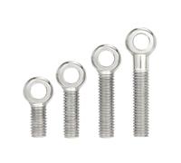 Bulloni ad occhiello M5 M6 M8 Bullone ad occhiello in acciaio inossidabile 304 Bullone di collegamento con testa ad anello tondo Vite con foro scorrevole(1pc,M8x30)