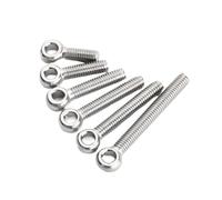 Bulloni ad occhiello per sollevamento, Vite prigioniera di ancoraggio del foro scorrimento dell'occhio fisheye bullone collegamento dell'anello dell'acciaio inossidabile GB798 304 M5-M10(M10x50 1pcs)