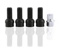 Bulloni Antifurto 500 - Bulloni Cerchi Adatto Per 2000-Tapa Tornillo -4 + 1 Bulloni Delle Ruote & Controdado Dado Set Con La Chiave Adatto Per Bulloni Antifurto 500