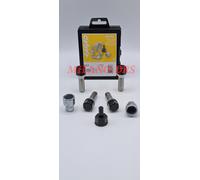 BULLONI ANTIFURTO BLACK FARAD LOCKY FIAT 500L - 500X (CERCHI IN LEGA)