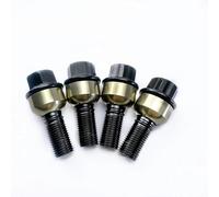 Bulloni Antifurto Compatibile con Porsche per Macan 4 Pezzi/5 Pezzi Bullone Viti per Pneumatici Bulloni Ruota Dadi Bloccaggio Chiave Dado Ruota OEM: 97036120300 WHT006978(4PCS)
