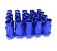 Bulloni Antifurto Per Ruote Compatibile Con Buick Dadi Ruota In Alluminio Vite Bulloni Mozzo Ruota Dadi M12 X 1,25 MM M12 X 1,5 MM 50 MM(Blue,M12x1.5)